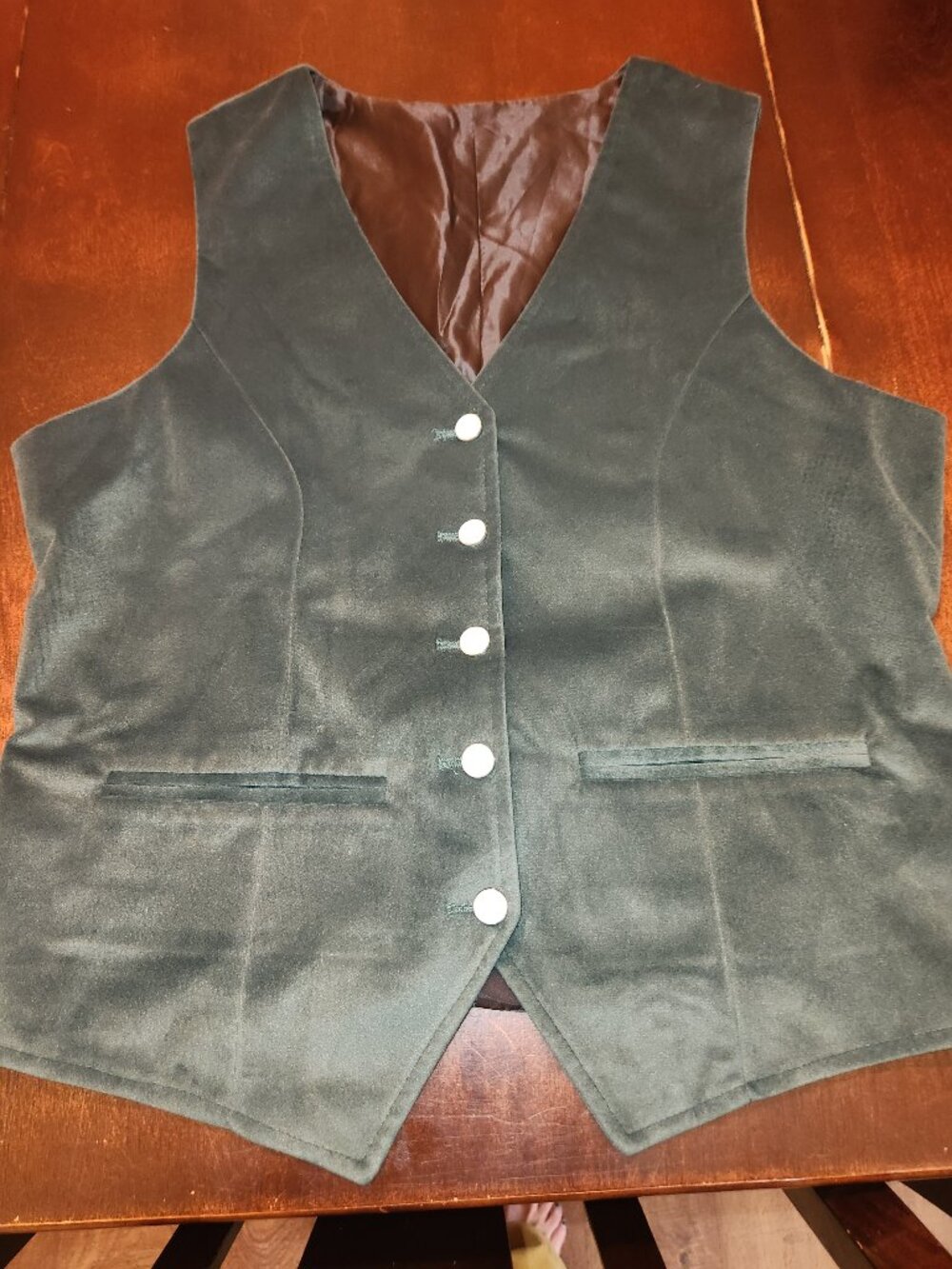 Velvet vest